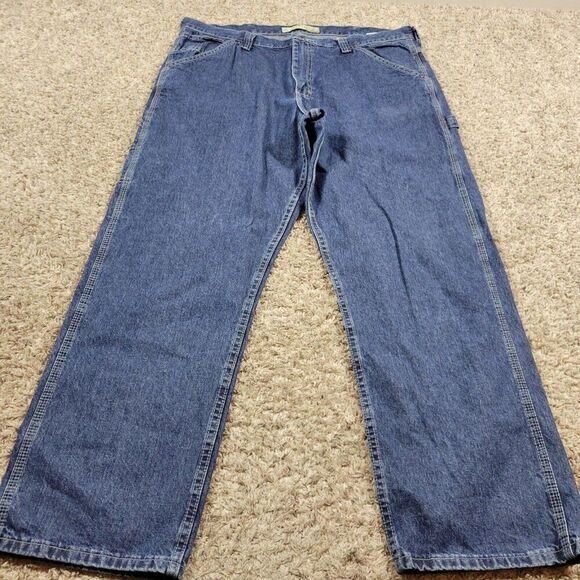 Wrangler Other - Wrangler Carpenter Jeans Mens 40x30 Dungarees Denim Utility Workwear